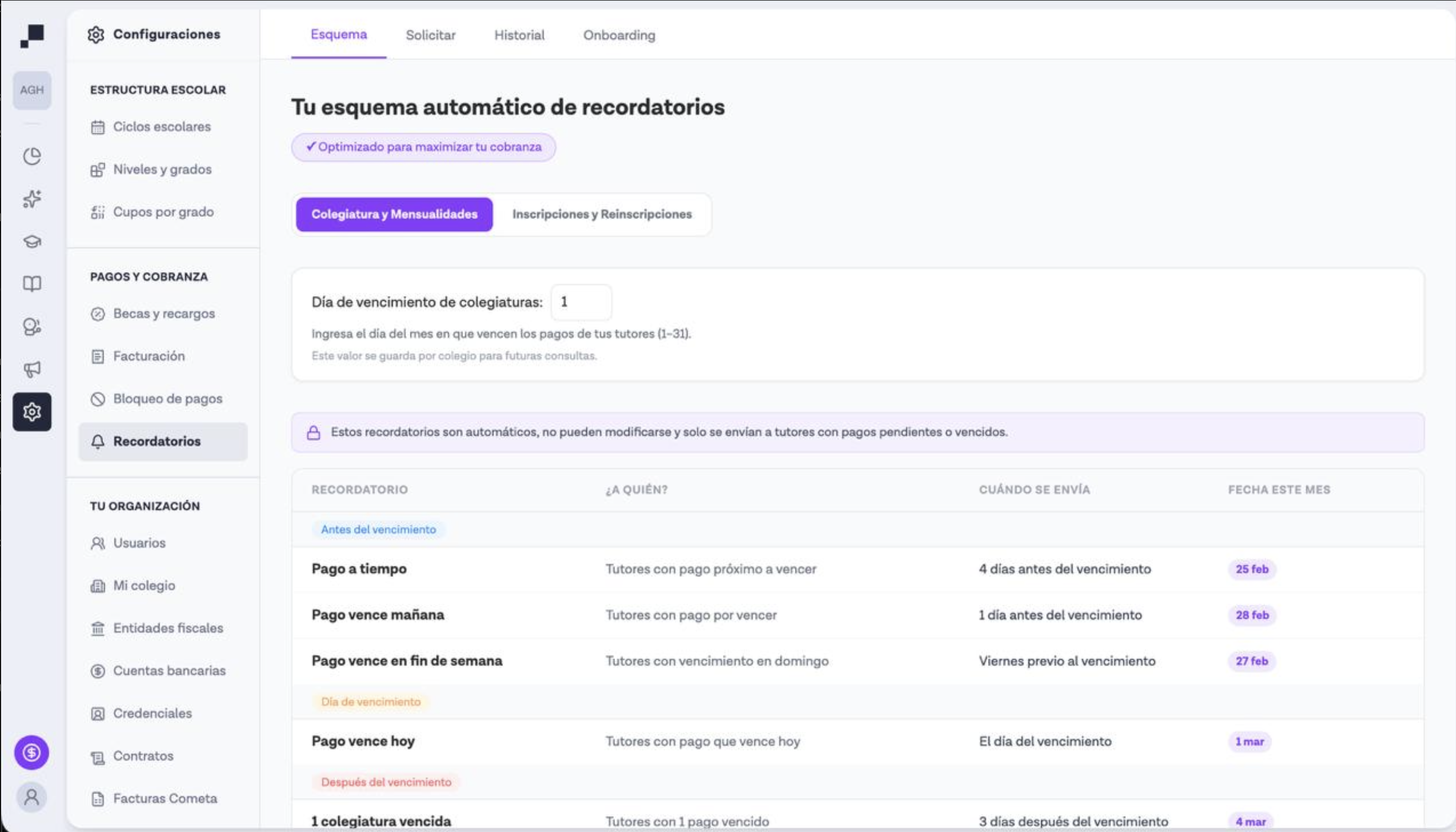 Cometa Smart Reminders